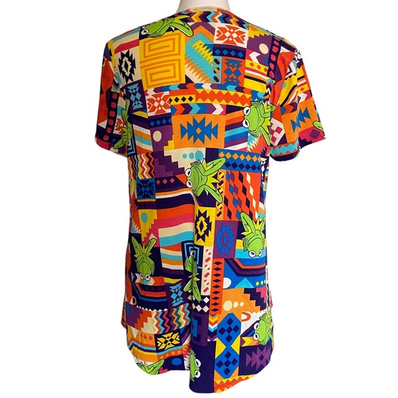Kermit The Frog Aztec Classic LulaRoe TShirt - Picture 2 of 6